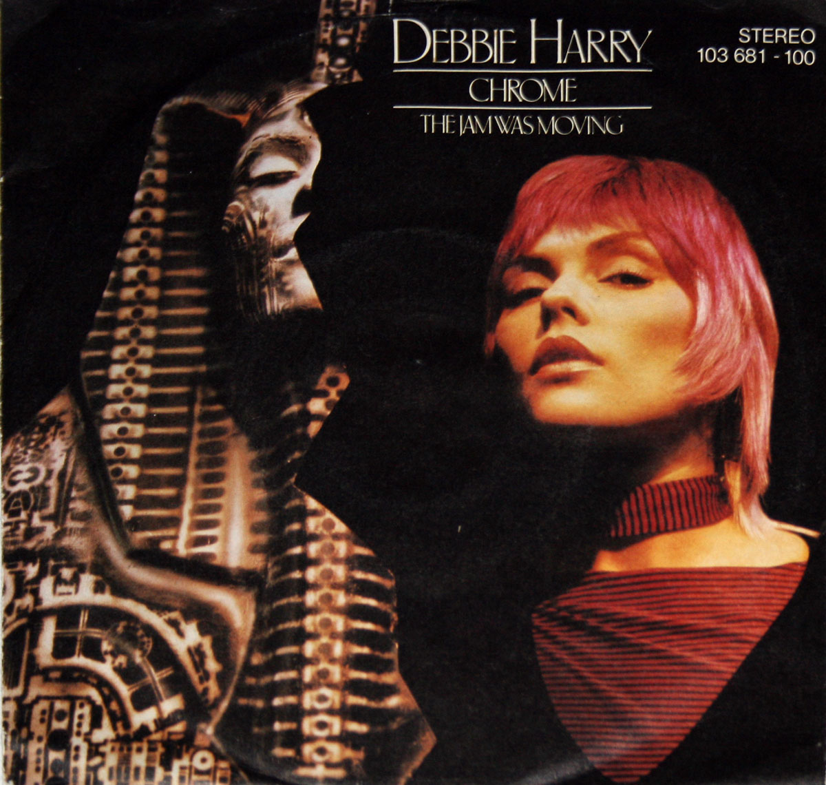 High Resolution Photo #1 DEBBIE HARRY Chrome The Jam Single Vinyl Record